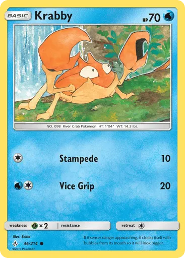 Krabby 46/214 Unbroken Bonds