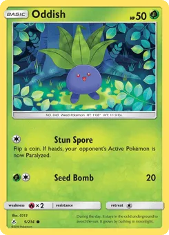 Oddish 5/214 Unbroken Bonds