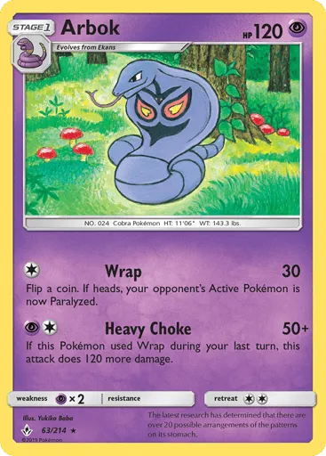Arbok 63/214 Unbroken Bonds