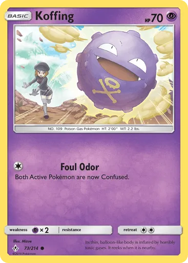Koffing 73/214 Unbroken Bonds