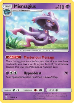 Mismagius 78/214 Unbroken Bonds