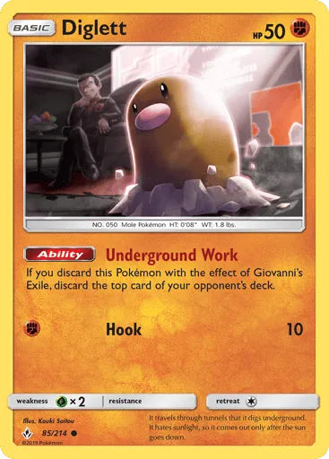 Diglett 85/214 Unbroken Bonds