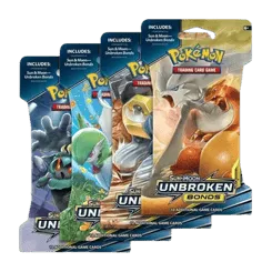 Unbroken Bonds Sleeved Booster Pack Art Bundle (Set of 4)