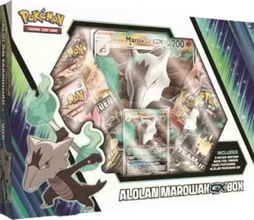 Unbroken Bonds Alolan Marowak GX Box
