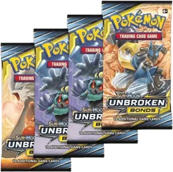 Unbroken Bonds Booster Pack Art Bundle (Set of 4)