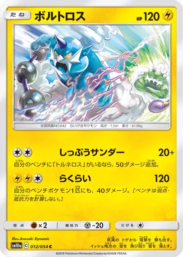 Thundurus 012/054 GG End