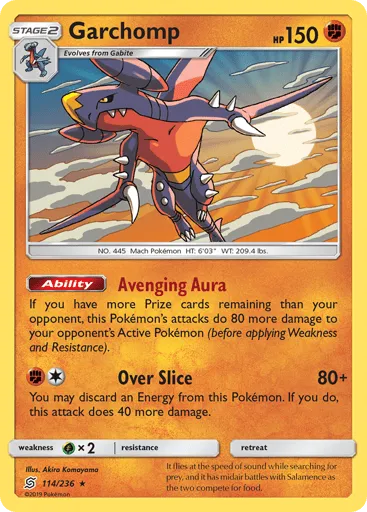 Garchomp 114/236 Unified Minds