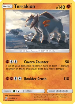Terrakion 122/236 Unified Minds