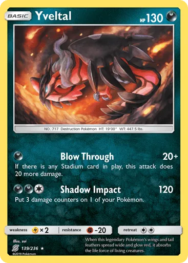 Yveltal 139/236 Unified Minds