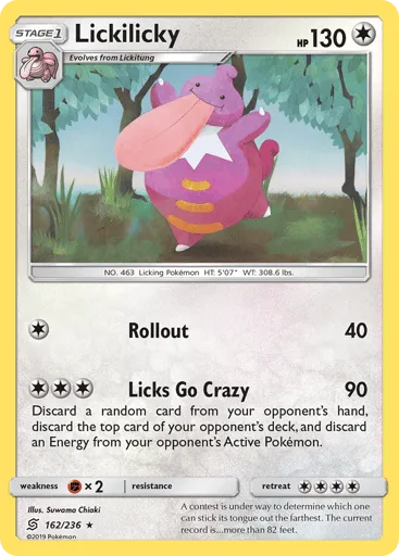 Lickilicky 162/236 Unified Minds