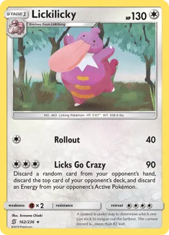 Lickilicky 162/236 Unified Minds