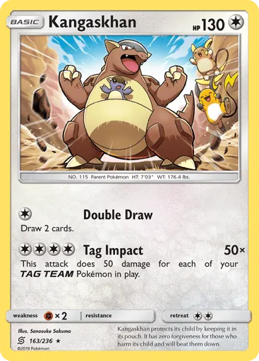 Kangaskhan 163/236 Unified Minds