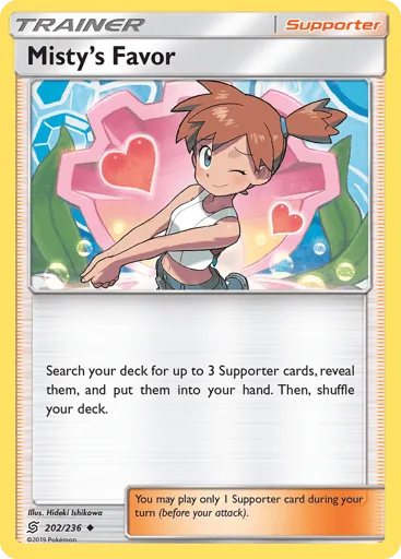 Misty's Favor 202/236 Unified Minds