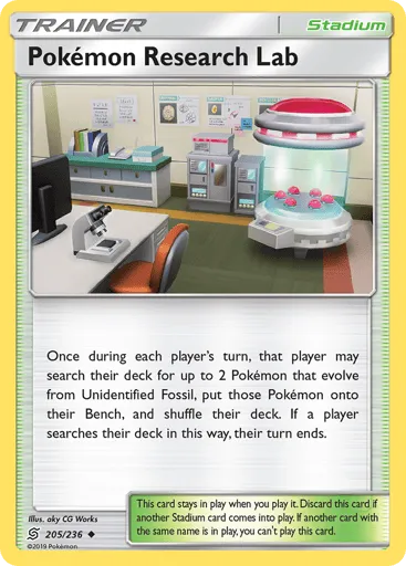 Pokémon Research Lab 205/236 Unified Minds
