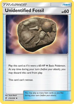 Unidentified Fossil 210/236 Unified Minds