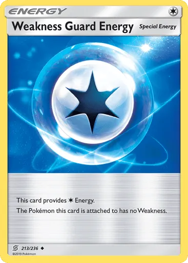 Weakness Guard Energy 213/236 Unified Minds