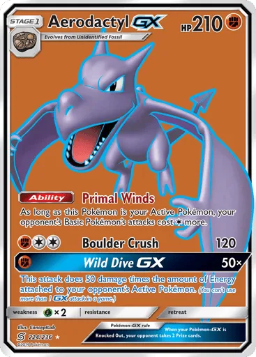 Aerodactyl-GX 224/236 Unified Minds