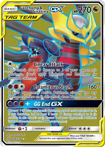 Garchomp & Giratina-GX 228/236 Unified Minds