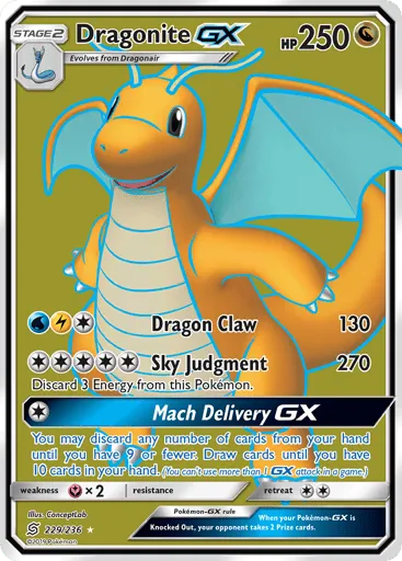 Dragonite-GX 229/236 Unified Minds