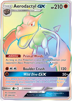 Aerodactyl-GX 244/236 Unified Minds