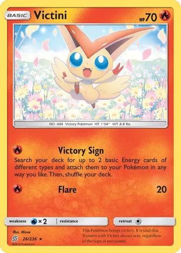 Victini 26/236 Unified Minds