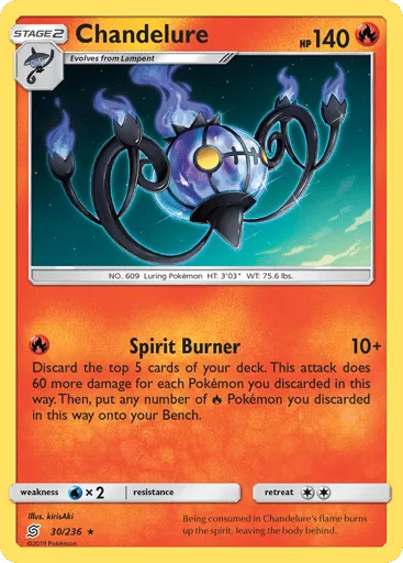 Chandelure 30/236 Unified Minds