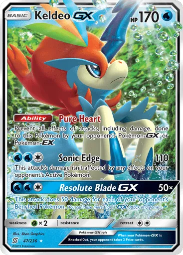 Keldeo-GX 47/236 Unified Minds