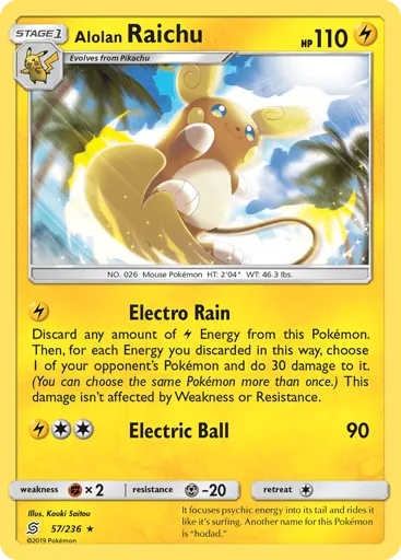 Alolan Raichu 57/236 Unified Minds