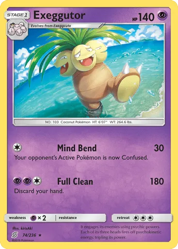 Exeggutor 74/236 Unified Minds