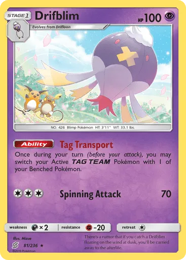 Drifblim 81/236 Unified Minds