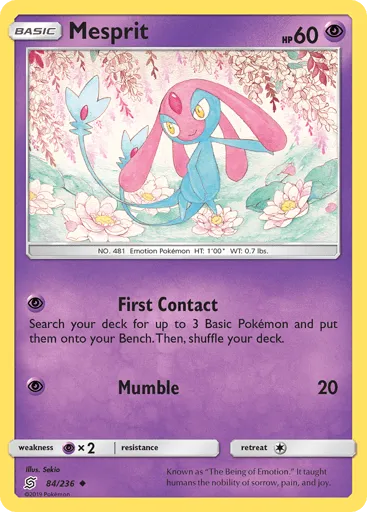 Mesprit 84/236 Unified Minds