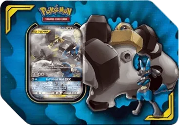 Unified Minds Power Partnership Tin - Lucario & Melmetal GX