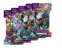 Unified Minds Sleeved Booster Pack Art Bundle (Set of 4)