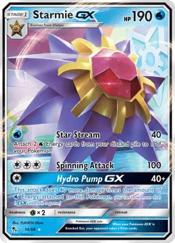 Starmie-GX 14/68 Hidden Fates