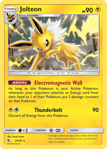 Jolteon 23/68 Hidden Fates