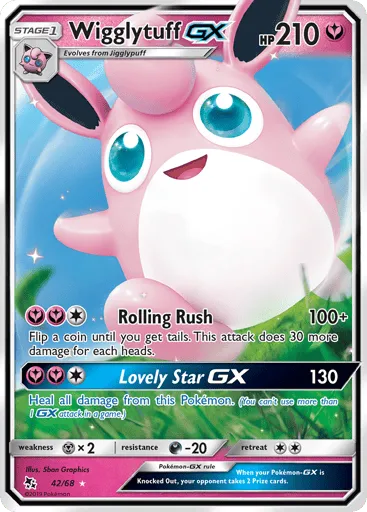 Wigglytuff-GX 42/68 Hidden Fates