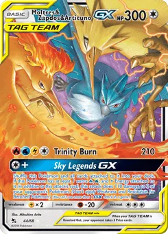 Moltres & Zapdos & Articuno-GX 44/68 Hidden Fates
