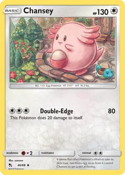 Chansey 46/68 Hidden Fates
