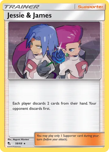 Jessie & James 58/68 Hidden Fates
