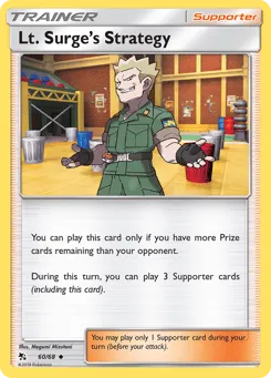 Lt. Surge's Strategy 60/68 Hidden Fates