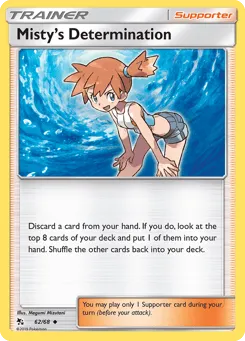 Misty's Determination 62/68 Hidden Fates