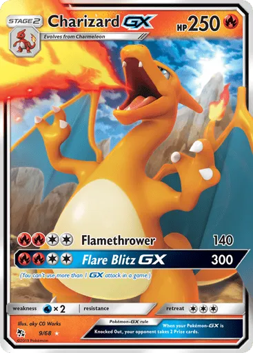 Charizard-GX 9/68 Hidden Fates