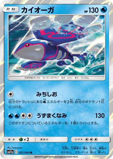 Kyogre 021/064 Remix Bout