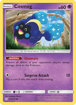Cosmog 100/236 Cosmic Eclipse