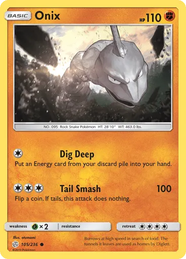 Onix 105/236 Cosmic Eclipse