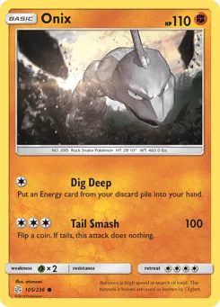 Onix 105/236 Cosmic Eclipse