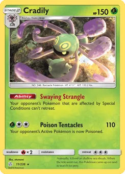 Cradily 11/236 Cosmic Eclipse