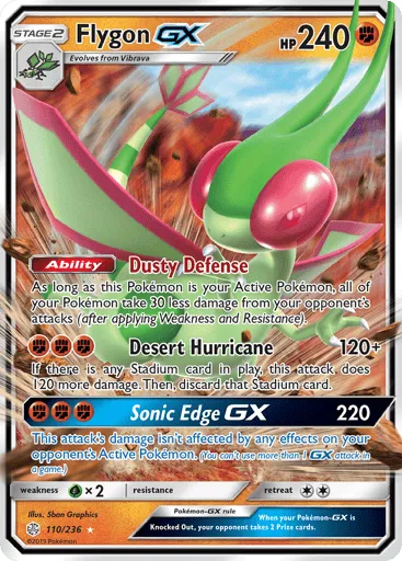 Flygon-GX 110/236 Cosmic Eclipse