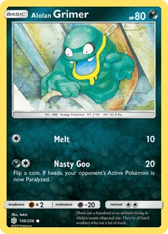 Alolan Grimer 130/236 Cosmic Eclipse