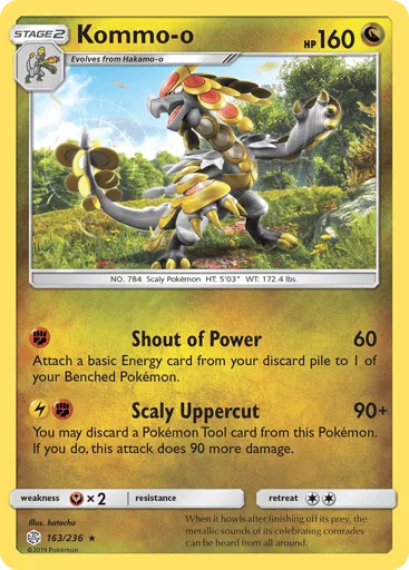 Kommo-o 163/236 Cosmic Eclipse